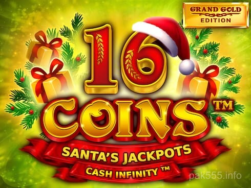 16 Coins Grand Gold Edition Santas Jackpots Game